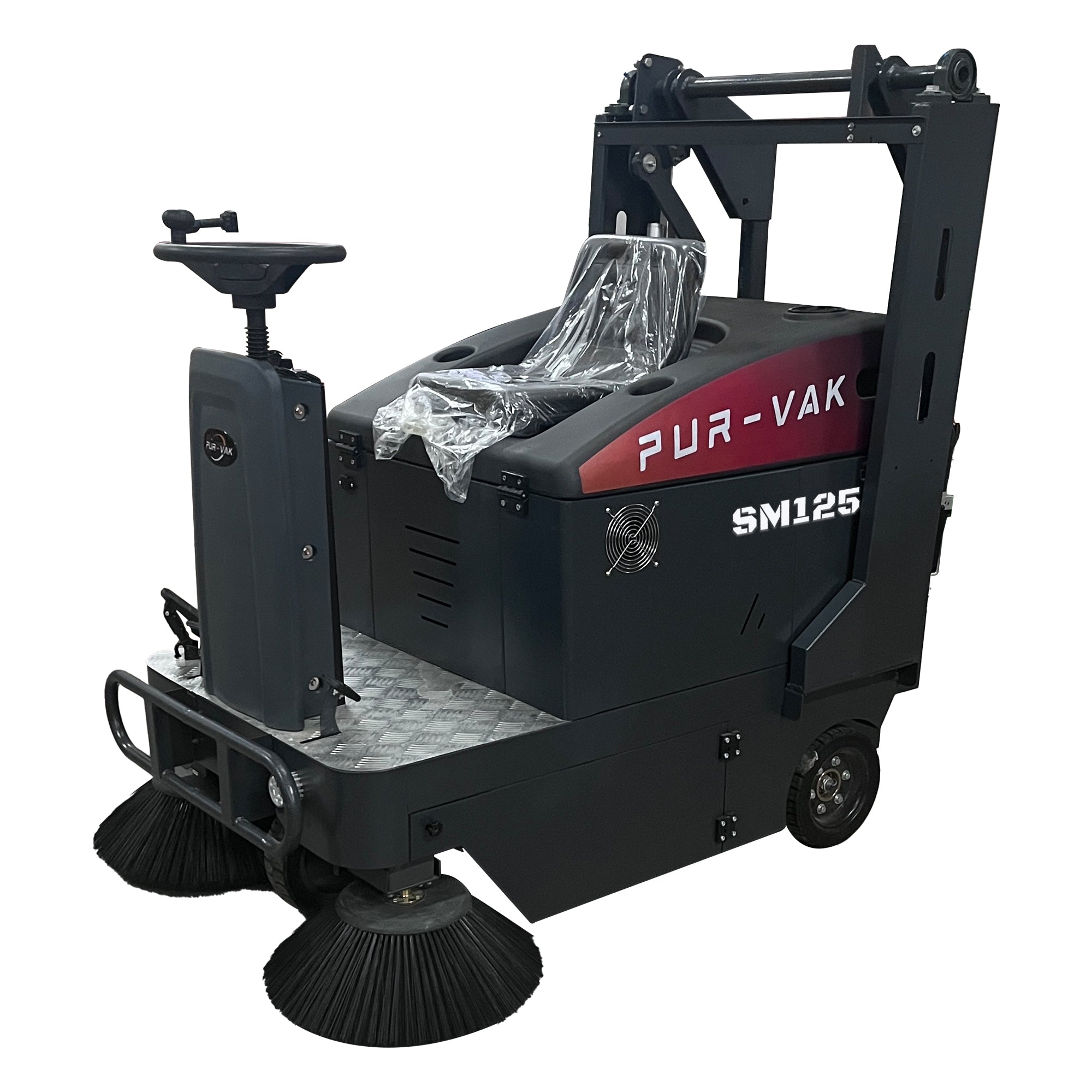 SM125 Ride-On Sweeper